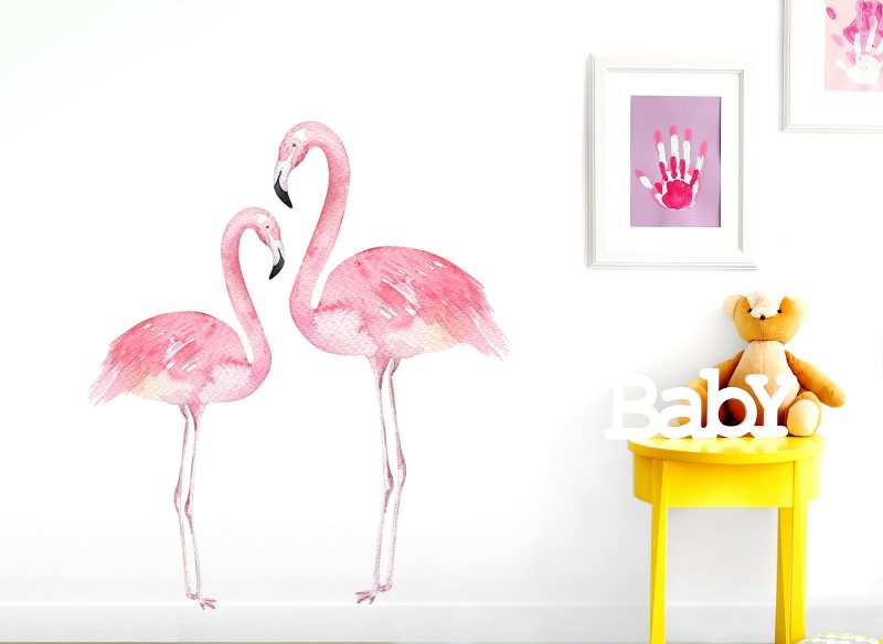 Little Deco Wandtattoo Flamingos DL154