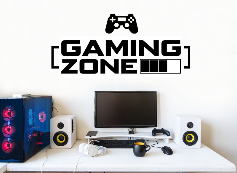 Little Deco Gaming Zone mit Controller W5596
